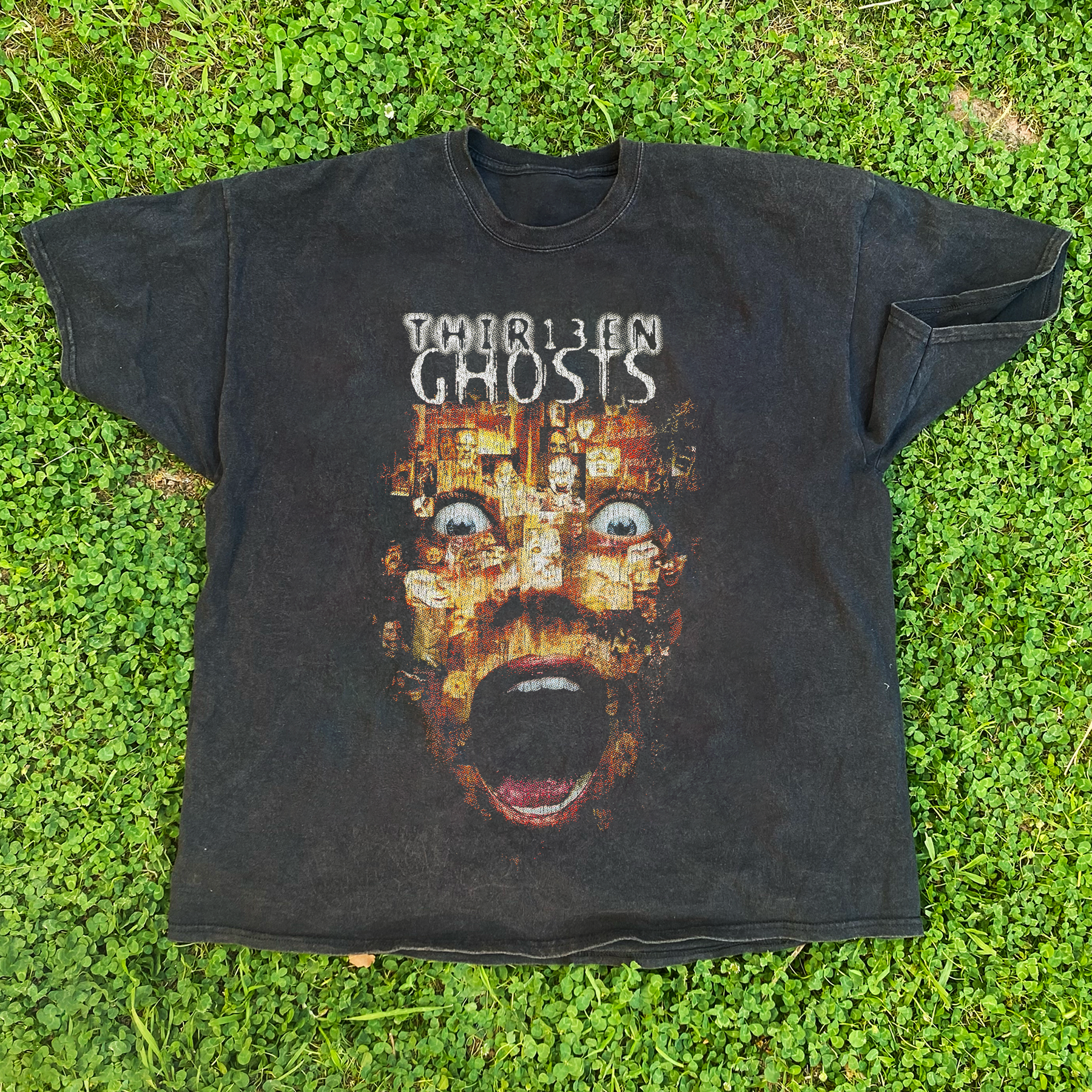 VINTAGE THIRTEEN GHOSTS PROMO BLACK T-SHIRT