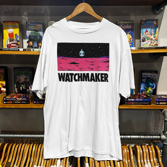 90s DR MANHATTAN ‘WATCHMAKER’ WHITE T-SHIRT