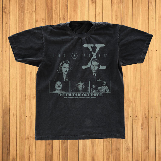 THE XFILES PREMIUM BLACK T-SHIRT