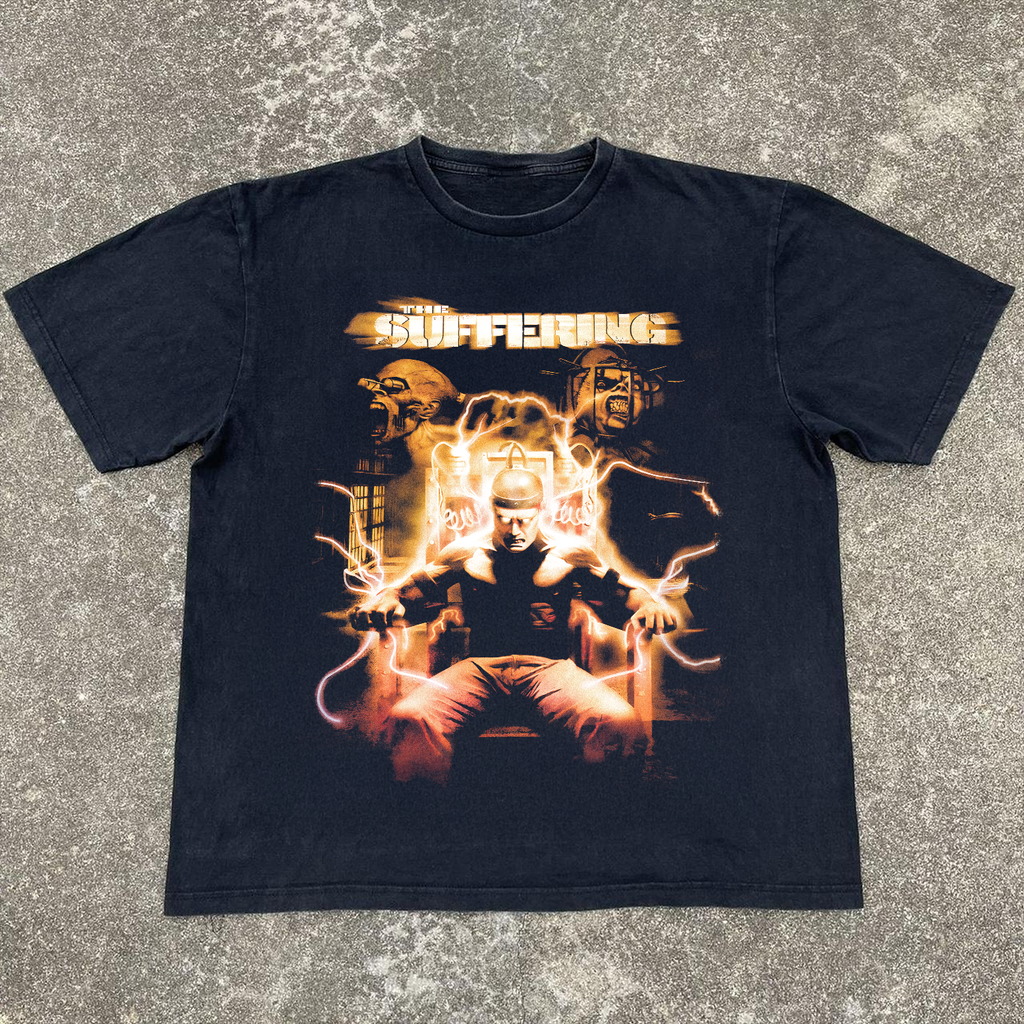 希少　vintage promo tee rakim The Master THE SUFFERING' (2004) VINTAGE WASHED BLACK PROMO TEE – Parallel