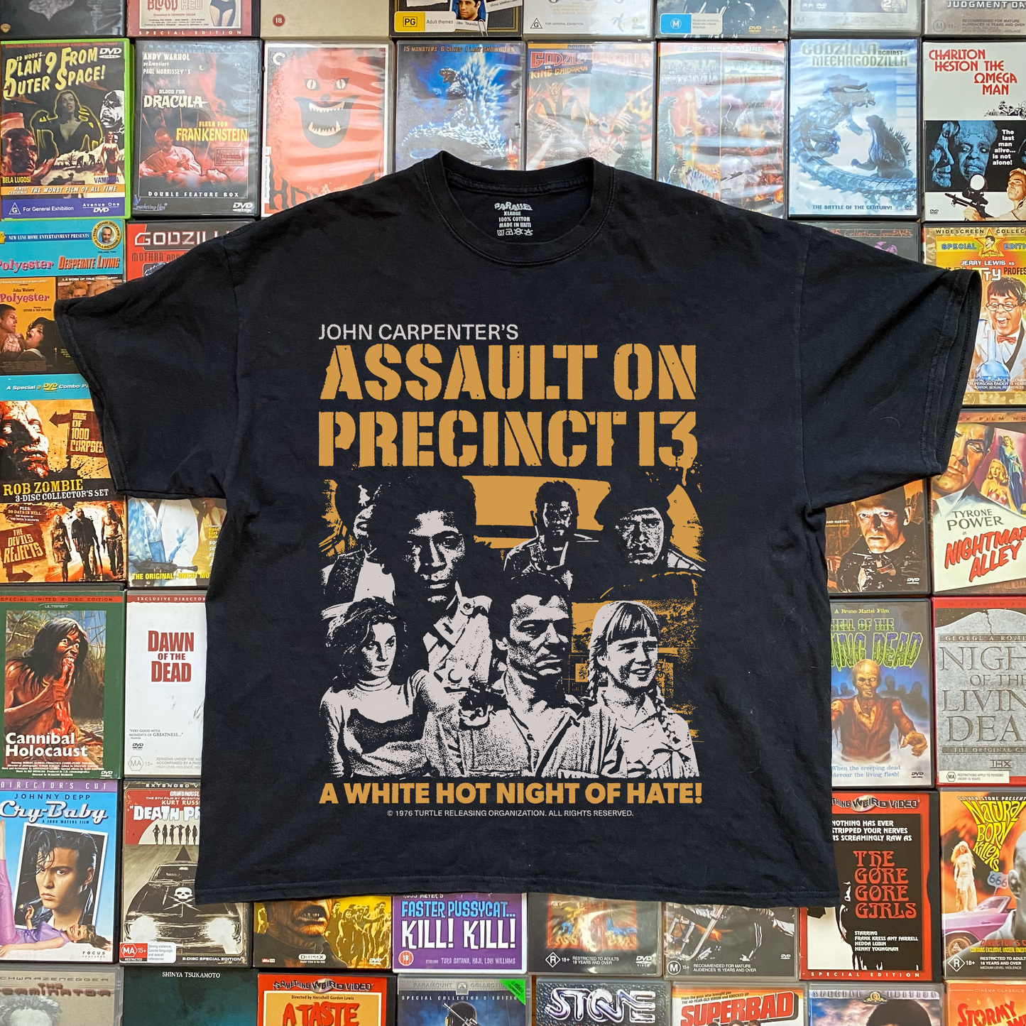 ASSAULT ON PRECINCT 13 PROMO BLACK T-SHIRT