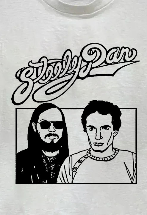 Steely Dan Vintage White T-Shirt