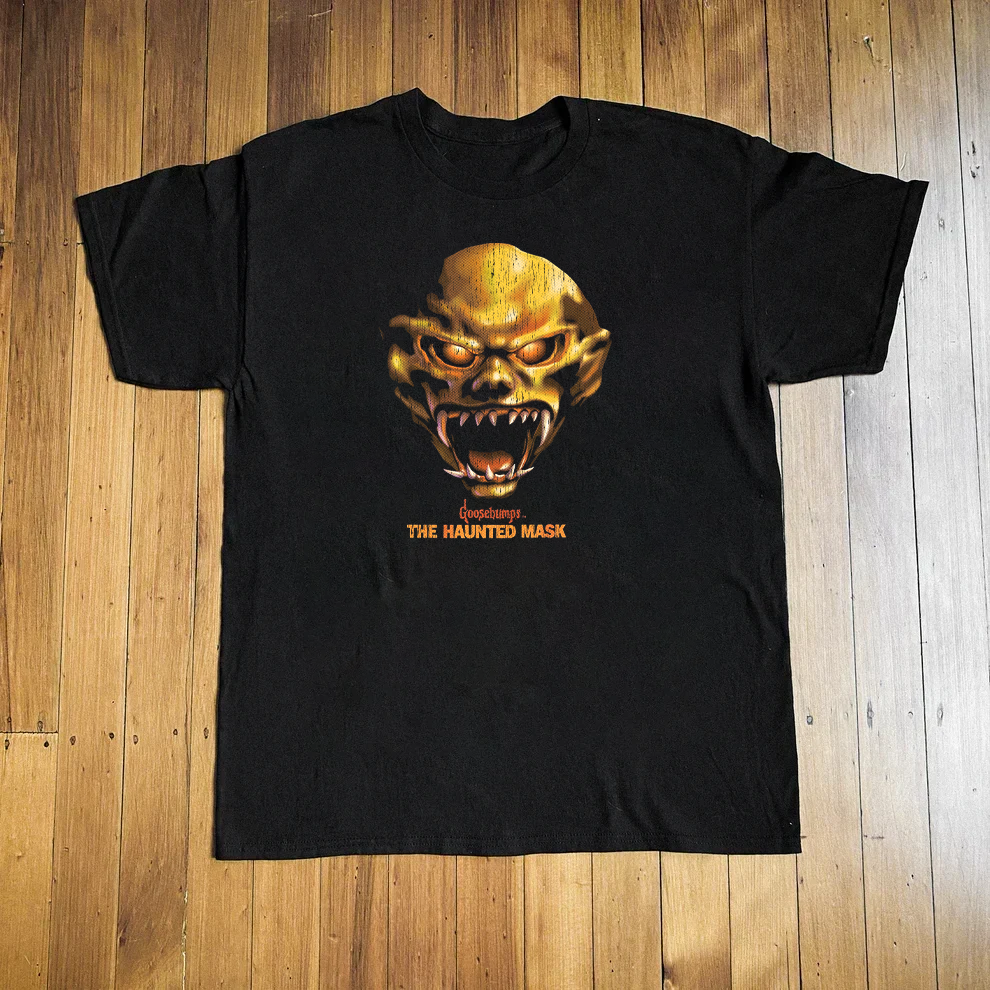Goosebumps The Haunted Mask Black Tee