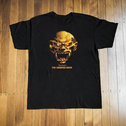 Goosebumps The Haunted Mask Black Tee