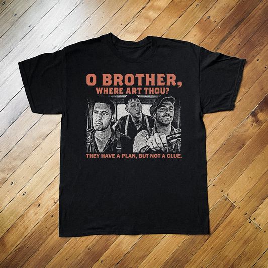 O BROTHER, WHERE ART THOU? BLACK T-SHIRT