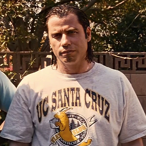 PULP FICTION BANANA'S VINTAGE WHITE T-SHIRT