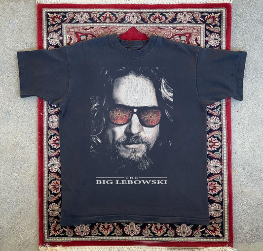 THE BIG LEBOWSKI PROMO BLACK T-SHIRT