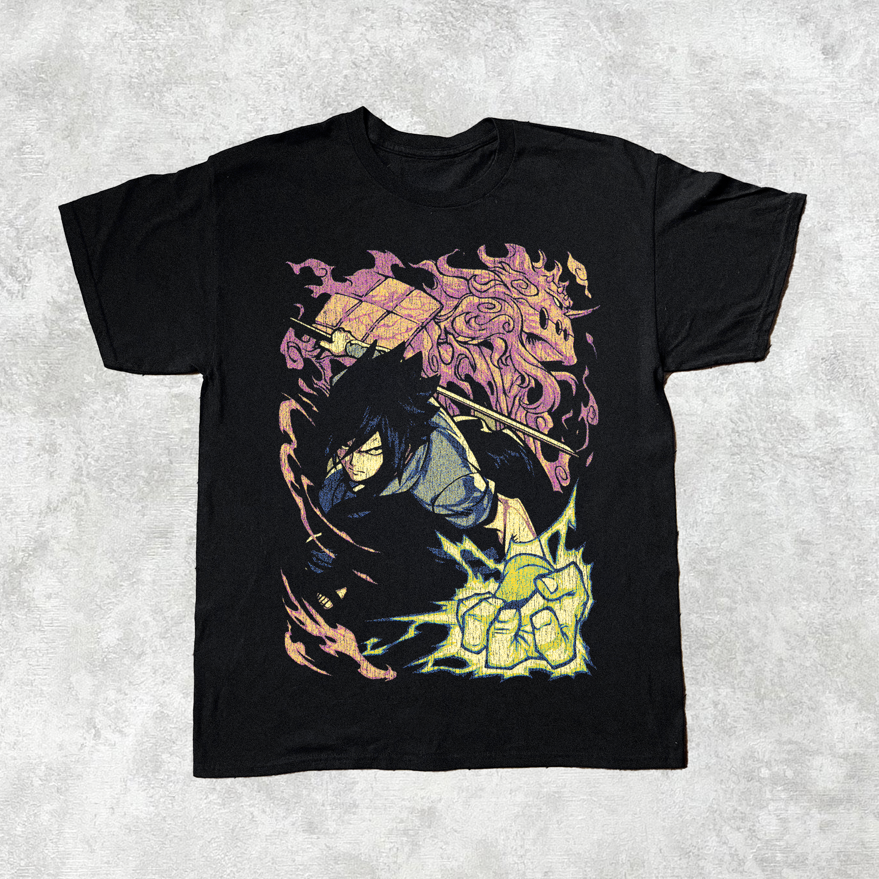 【KOOLOSET】Vintage Survive Dark Tee WELCOME THRILLHO' VINTAGE WASHED BLACK T-SHIRT – Parallel