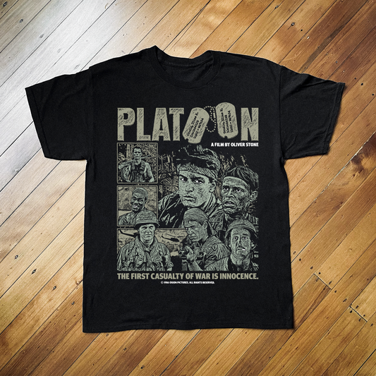 PLATOON BLACK T-SHIRT