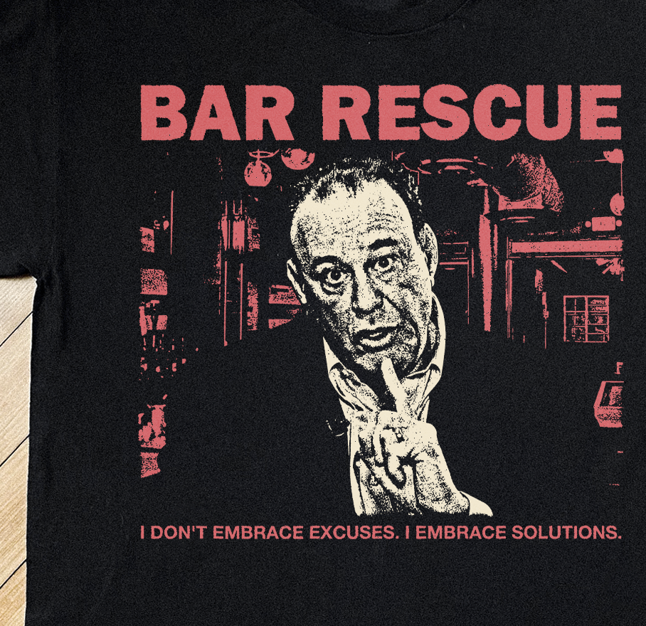 BAR RESCUE BLACK T-SHIRT