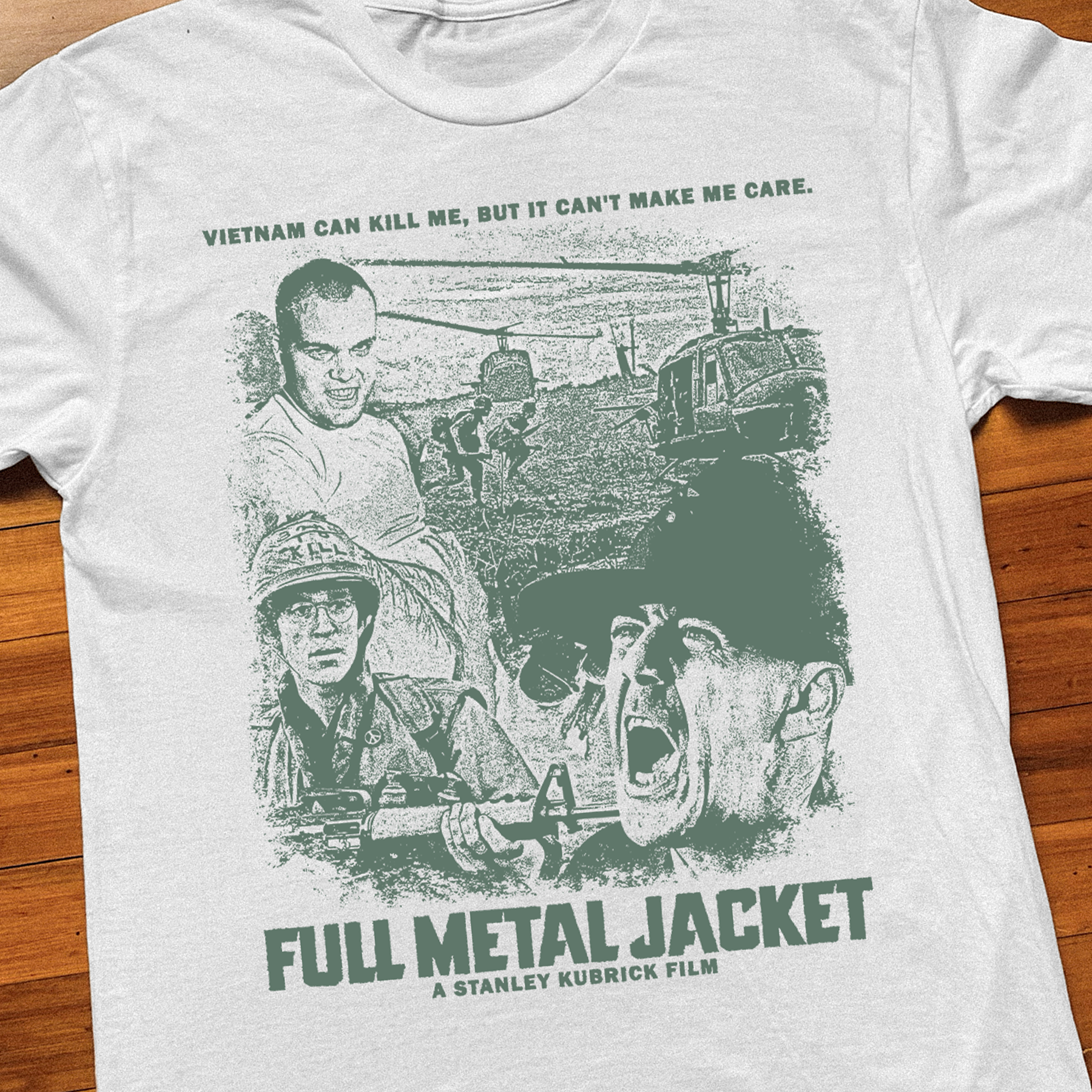 FULL METAL JACKET WHITE T-SHIRT
