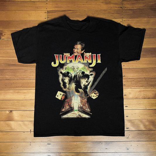 '95 JUMANJI BLACK T-SHIRT