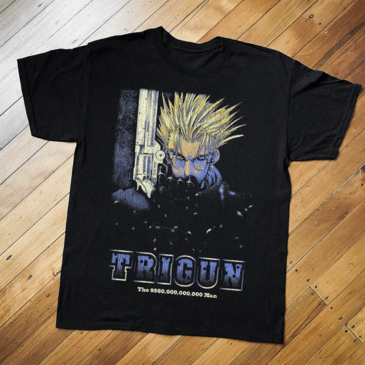 '98 TRIGUN BLACK T-SHIRT