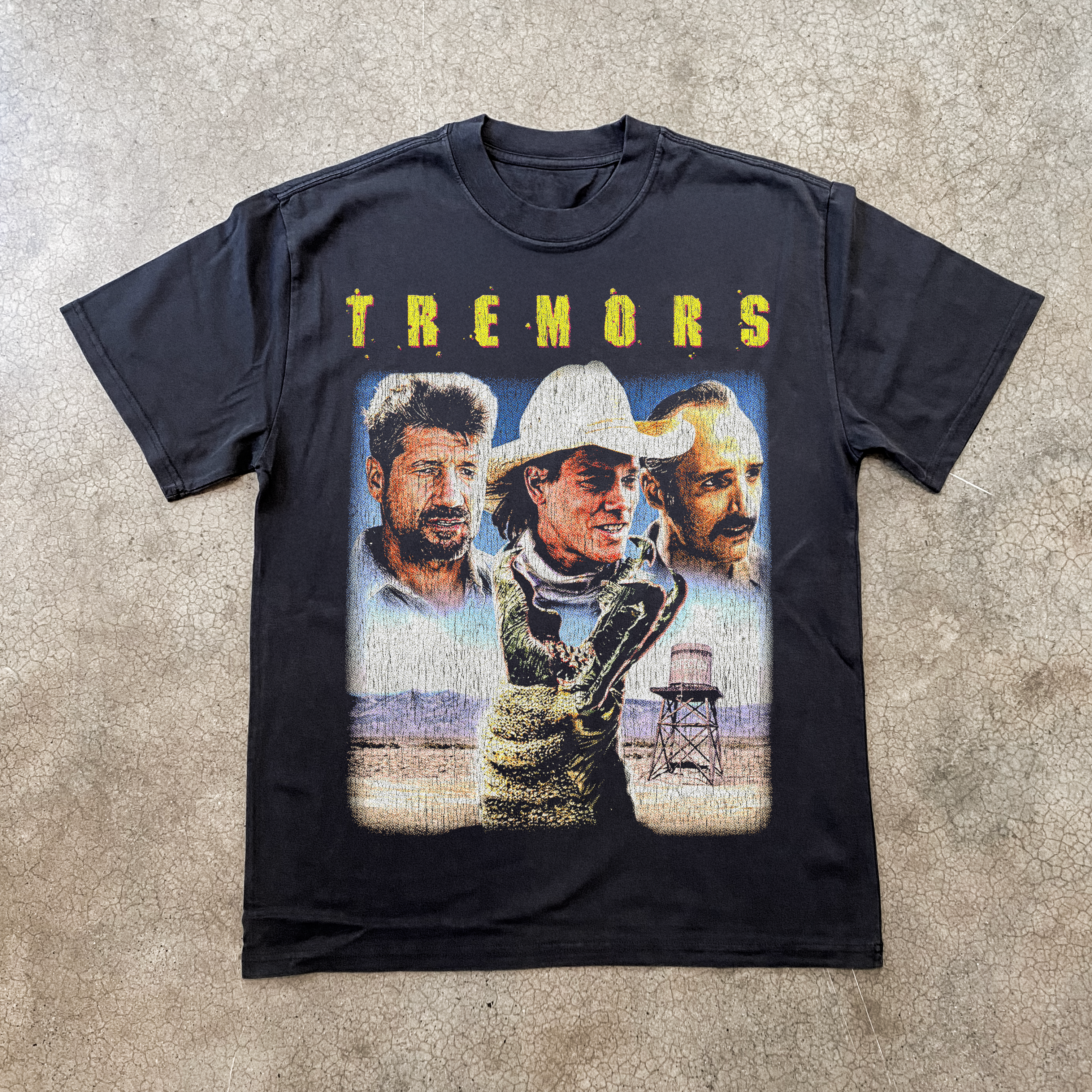 '90 TREMORS PROMO BLACK T-SHIRT