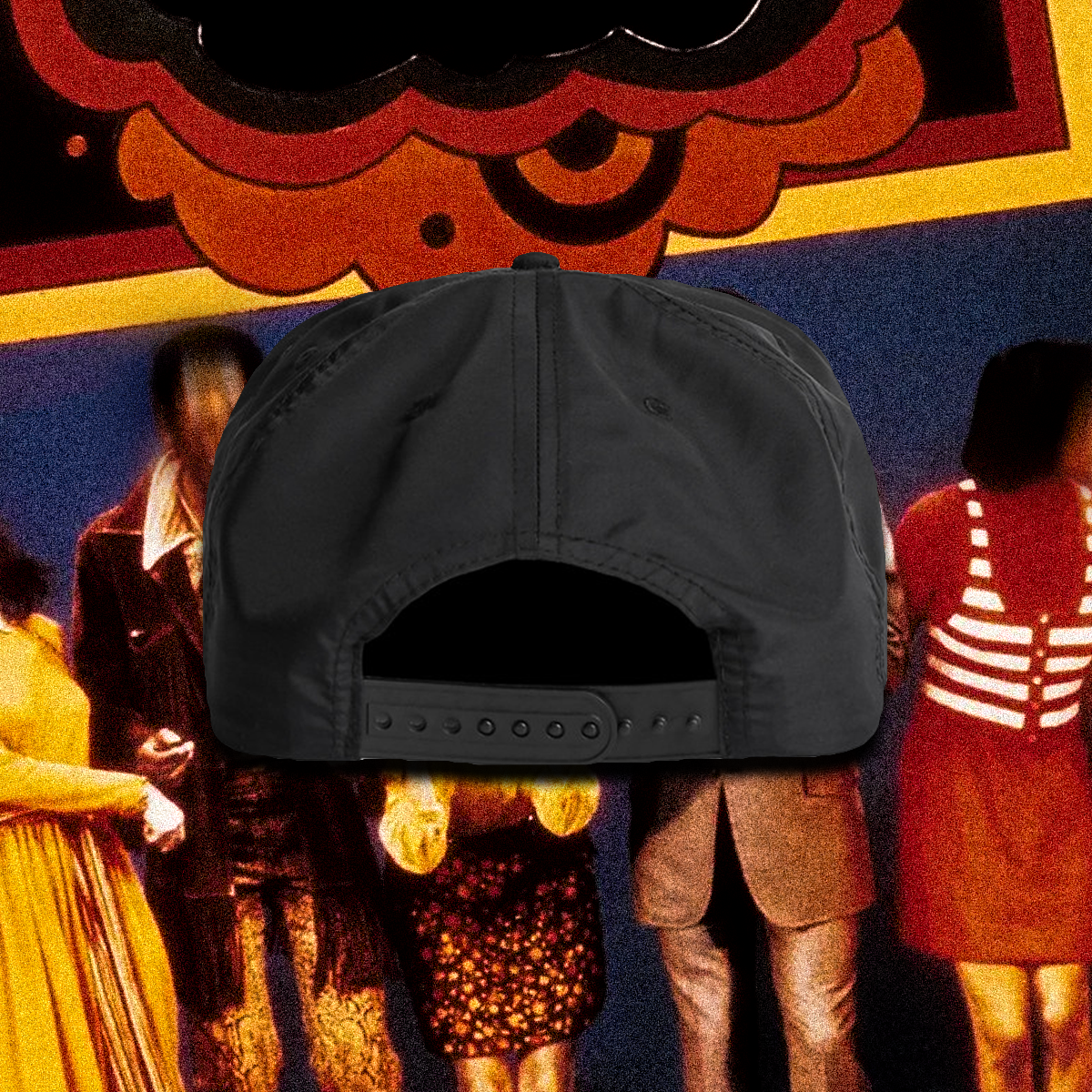 'ELECTRIC COMPANY' 70S SHOW NYLON PAINTERS CAP BLACK