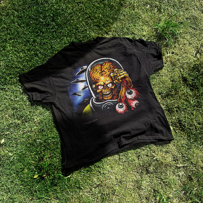 1996 Mars Attacks 'Eyeballs' Vintage Washed Promo Tee