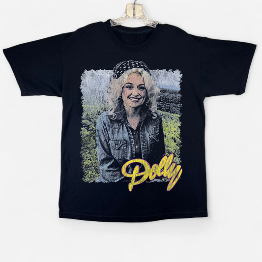 '90's DOLLY VINTAGE BLACK T-SHIRT