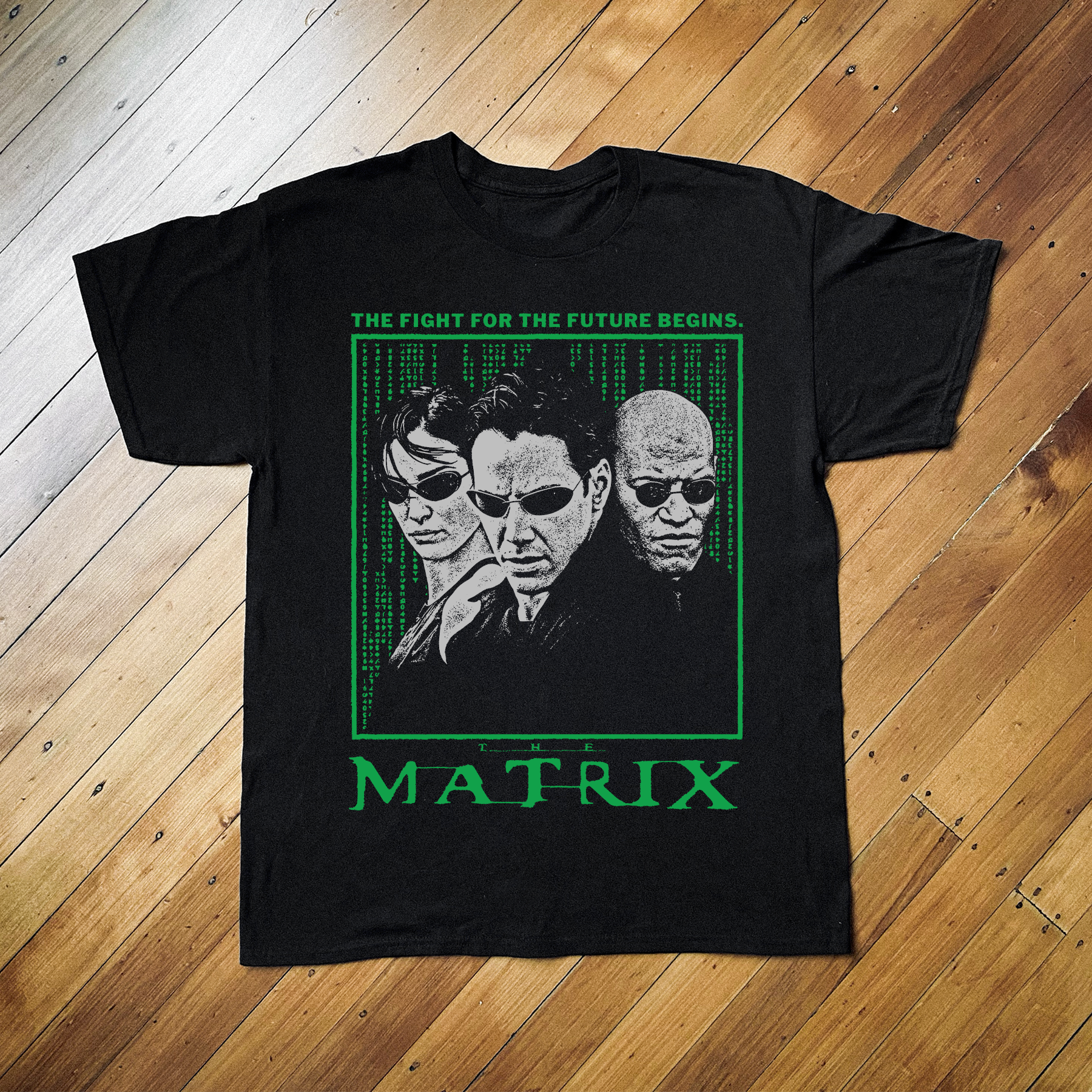 THE MATRIX BLACK T-SHIRT