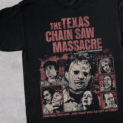 WHO WILL SURVIVE? BLACK T-SHIRT