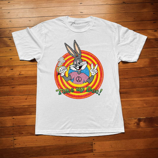 Toke Up Doc White Tee
