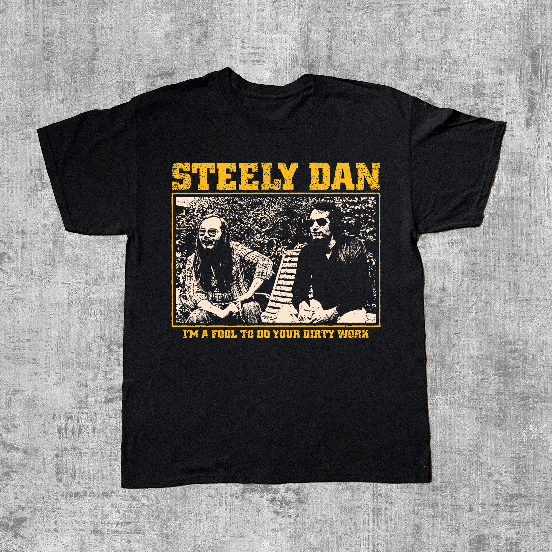 Steely Dan Hxc Black T-Shirt – Parallel Steely Dan Hxc Black T-Shirt – Parallel