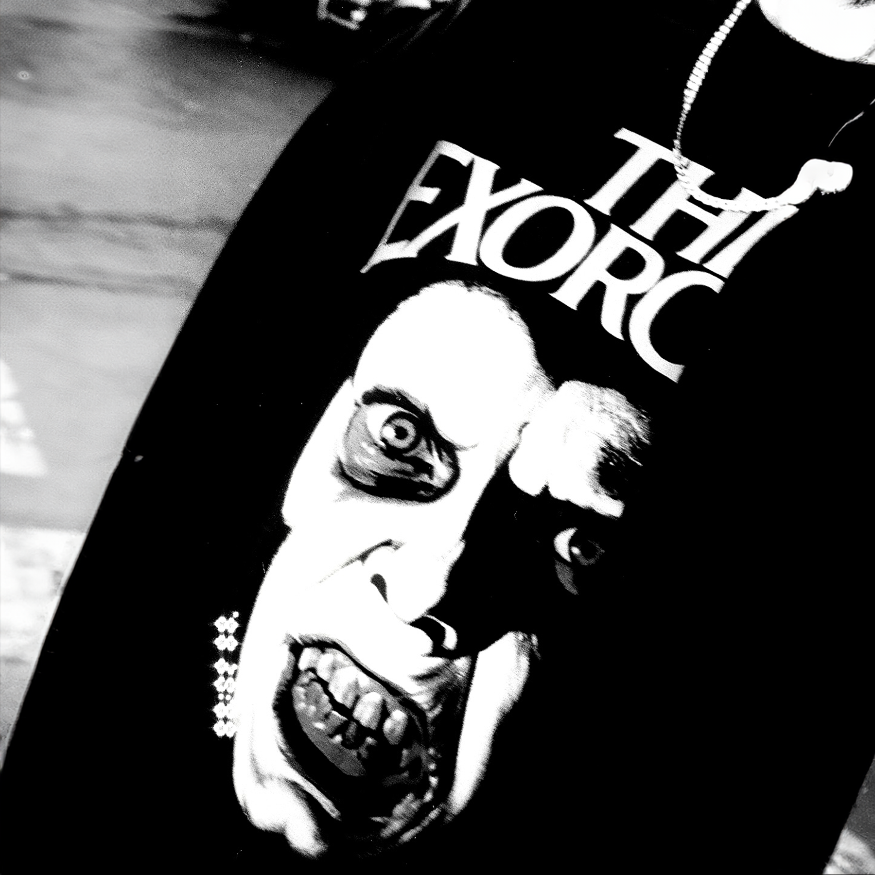THE EXORCIST '40th ANNIVERSARY' PROMOTIONAL BLACK T-SHIRT