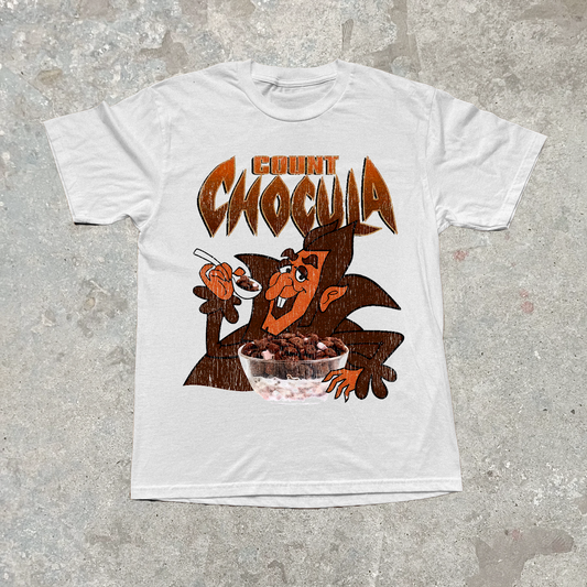 Count Chocula Vintage White T-Shirt