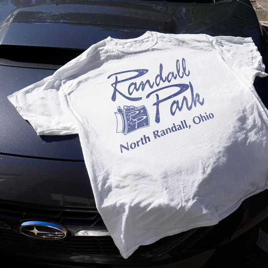 'RANDALL PARK' OHIO MALL WHITE T-SHIRT