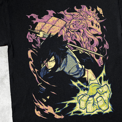 SASUKE VINTAGE BLACK T-SHIRT