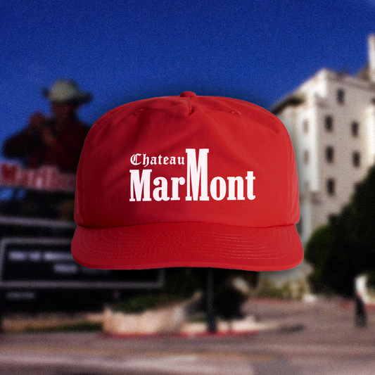 'Chateau Marmont' Marlboro Red Nylon Snapback