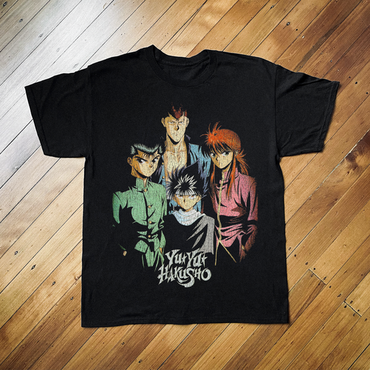 '91 YU YU HAKUSHO BLACK T-SHIRT