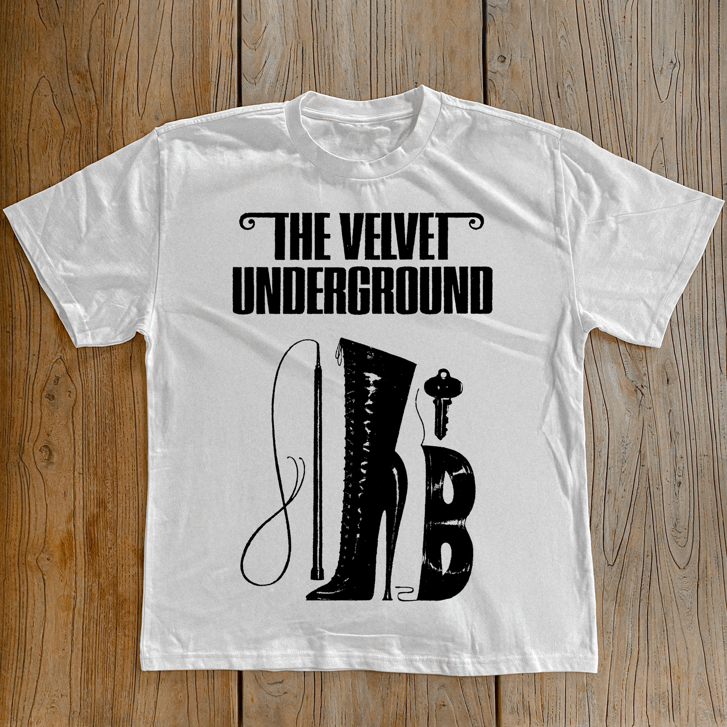 THE VELVET UNDERGROUND PROMO WHITE T-SHIRT