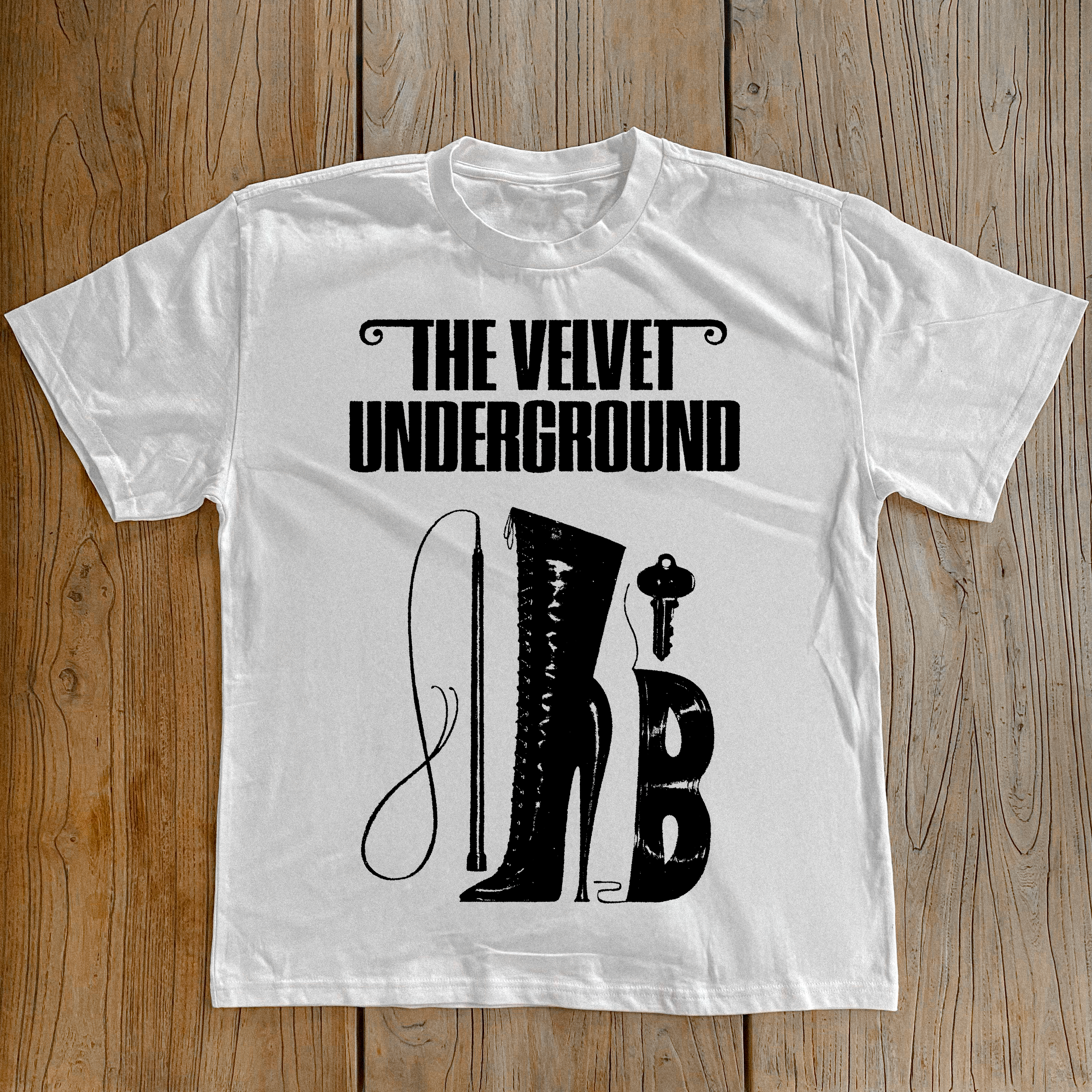 THE VELVET UNDERGROUND PROMO WHITE T-SHIRT