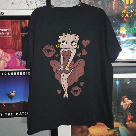 90'S BETTY BOOP VINTAGE BLACK T-SHIRT
