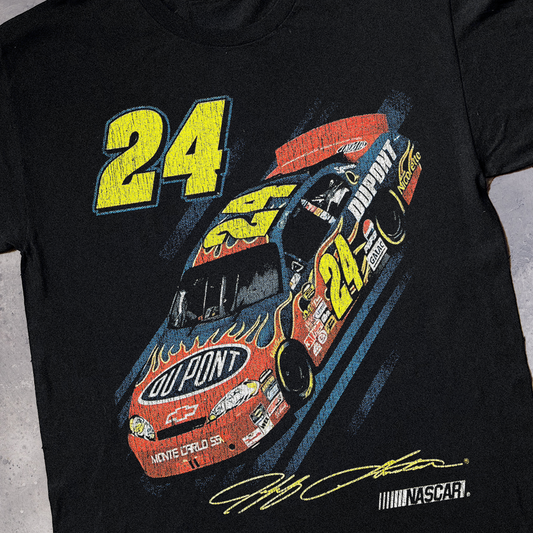 90'S JEFF GORDON VINTAGE BLACK T-SHIRT