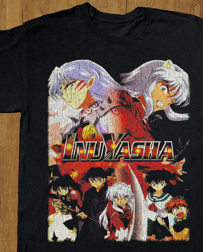 '00 INUYASHA BLACK T-SHIRT