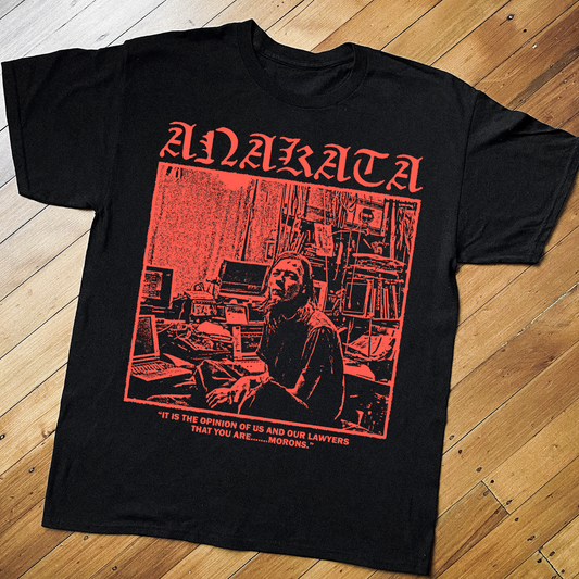 ANAKATA THE PIRATE BAY HXC BLACK T-SHIRT