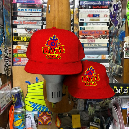 Hit 'N Run 'Buzz Cola' Red Foam Trucker