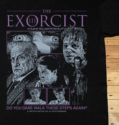 THE EXORCIST III BLACK T-SHIRT