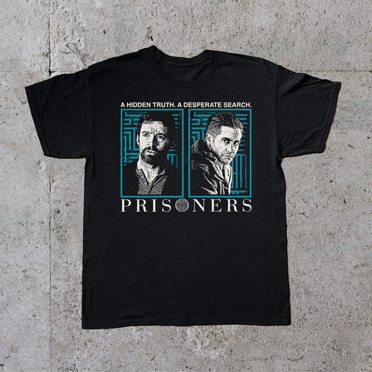 '13 PRISONERS BLACK T-SHIRT