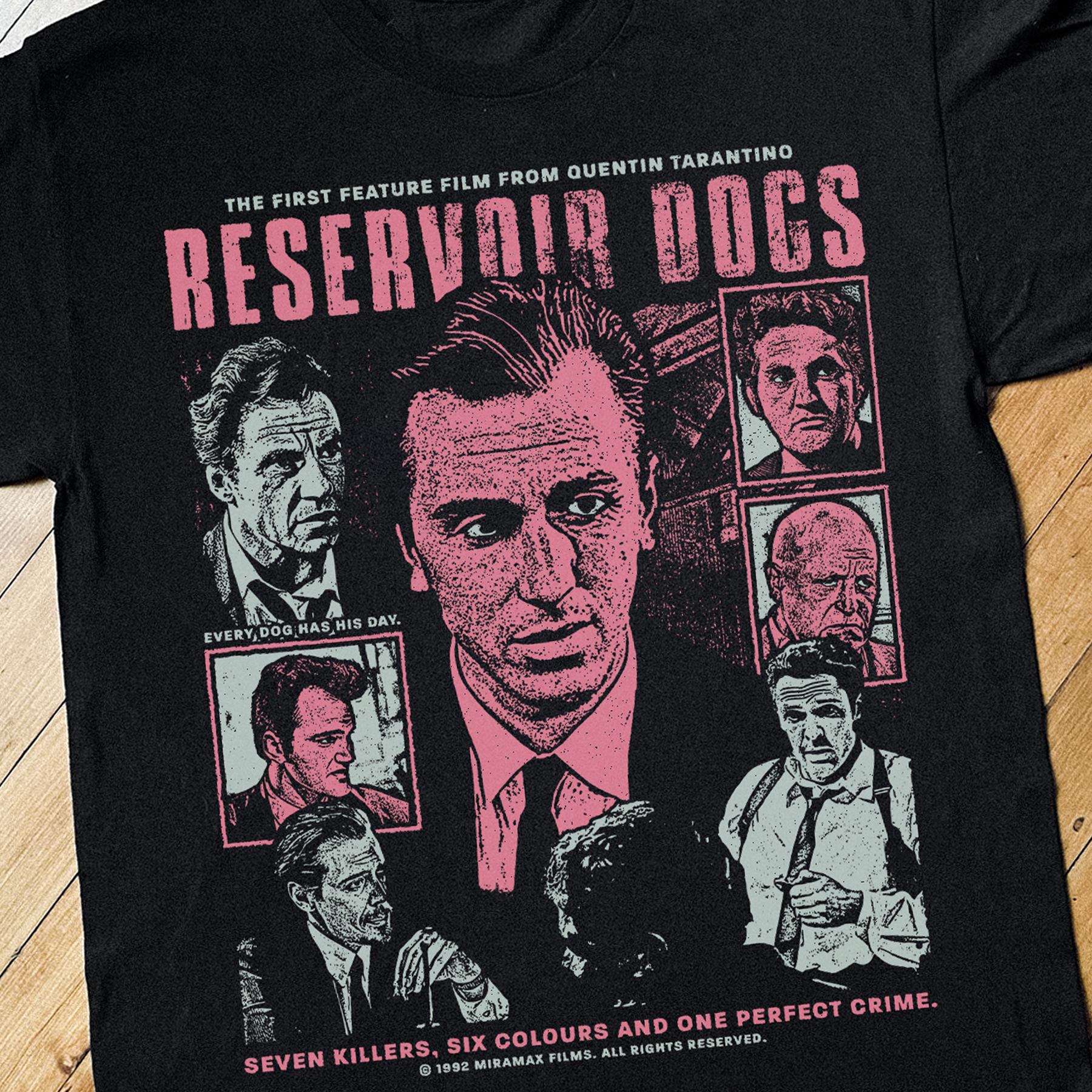 RESERVOIR DOGS BLACK T-SHIRT