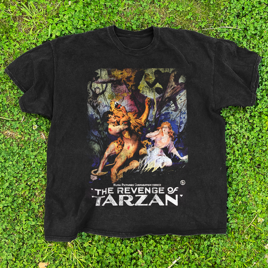 'JASON AND THE ARGONAUTS' VINTAGE WASHED BLACK TEE