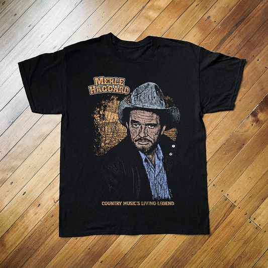 MERLE HVGGVRD WASHED BLACK T-SHIRT