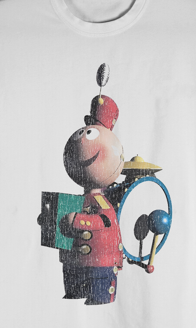 Tinny Vintage White T-Shirt