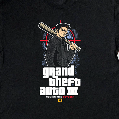 GTA 3 Promo Black Tee