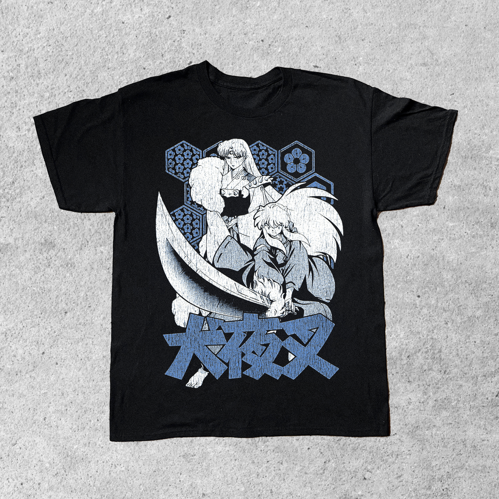 02 INUYASHA BLACK T-SHIRT – Parallel