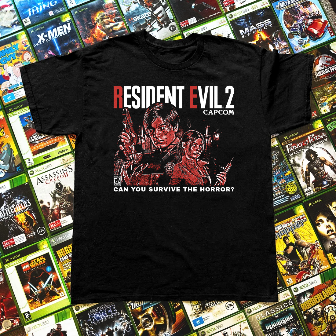 Resident Evil 2 Black Tee