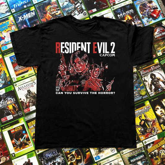 Resident Evil 2 Black Tee