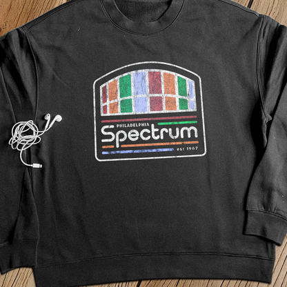 DEFUNCT 'PHILLY SPECTRUM' ARENA BLACK CREWNECK