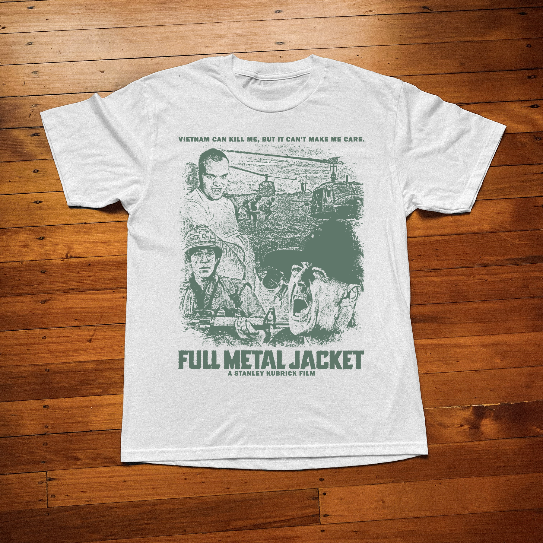 FULL METAL JACKET WHITE T-SHIRT
